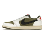 Jordan 1 Retro Low OG SP Travis Scott Medium Olive With Box