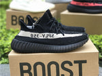 Adidas Yeezy Boost 350 V2 Core Black White With Box (Oreo)