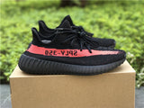 Adidas Yeezy Boost 350 V2 Core Black Red With Box