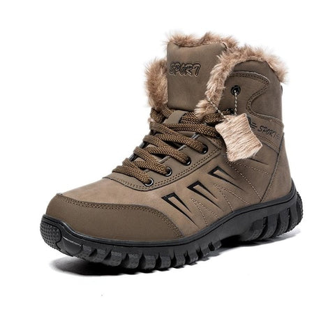 TerrainTrekker XT - Men's Leather Boots for Trail Hiking