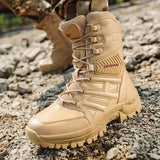 TerrainTamer Apex - Men's Suede Leather Hiking Boots for Tough Terrain