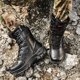 TerrainTamer Apex - Men's Suede Leather Hiking Boots for Tough Terrain