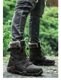 NatureNinja Apex - Men's Waterproof Hiking Boots for Winter Adventure