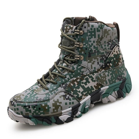 TrailblazerPro Terrain - Tactical Military Boots for Men's Outdoor Hikes