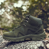 AdventureAlliance XT - Suede Leather Mid Hiking Boots for Men