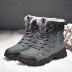 ExplorerX Trek - Men's Leather Trekking Boots for Winter Trails