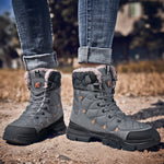 ExplorerX Trek - Men's Leather Trekking Boots for Winter Trails