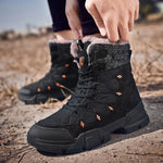 ExplorerX Trek - Men's Leather Trekking Boots for Winter Trails