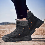 ExplorerX Trek - Men's Leather Trekking Boots for Winter Trails