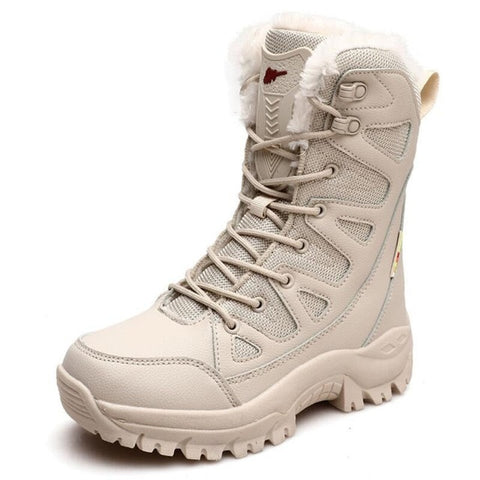WildWalker Pro-X - Waterproof Men's Leather Hiking Boots for Winter Treks