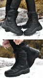 WildWalker Pro-X - Waterproof Men's Leather Hiking Boots for Winter Treks