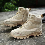 RidgeRanger Elite - Men's Suede Leather Tactical Military Boots for Trekking