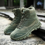 RidgeRanger Elite - Men's Suede Leather Tactical Military Boots for Trekking