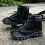 RidgeRanger Elite - Men's Suede Leather Tactical Military Boots for Trekking