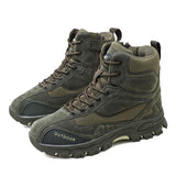 RidgeRanger Elite - Men's Suede Leather Tactical Military Boots for Trekking