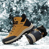 RockRanger Vantage - Men's Leather Hiking Boots for Cold Weather