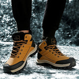 RockRanger Vantage - Men's Leather Hiking Boots for Cold Weather