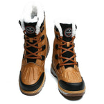 TrekTough Terrain - Men's Mid Outdoor Leather Boots for Winter Trails